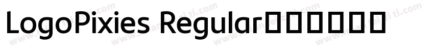 LogoPixies Regular字体转换
